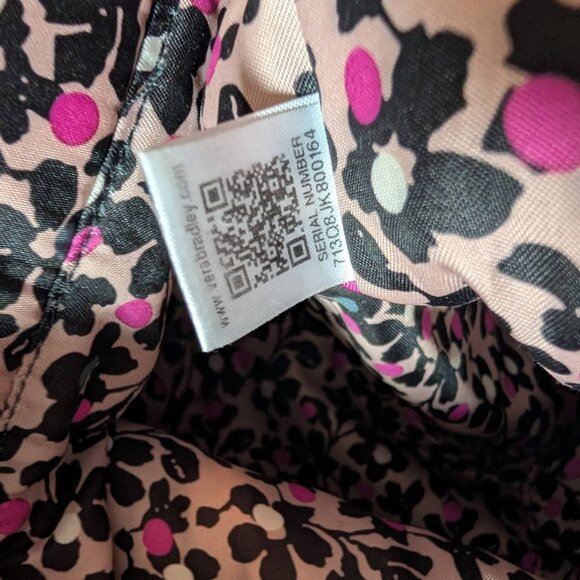 Vera Bradley Large Tote Navy Quilted - Picture 5 of 11